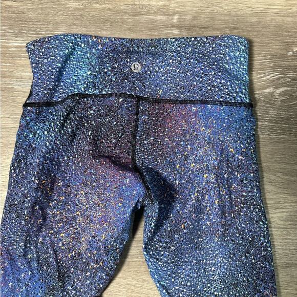 Lululemon Wunder Under Pant Strive Multi Black - Picture 4 of 7